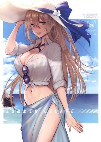 (Shoujo Senryaku Saizensen) [Earthean (Syoukaki)] Summer Escape (Girls' Frontline) [English] [L-san] cover