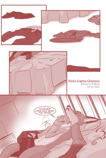 [Akiric] Nick's Captive Christmas (Zootopia) cover