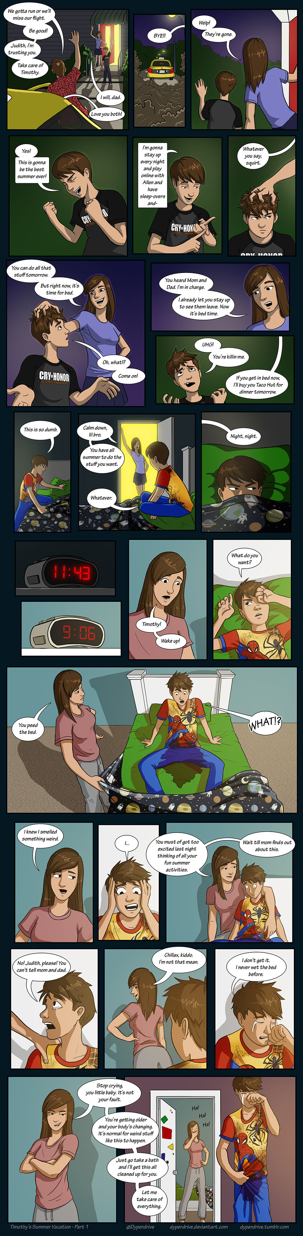 Timothy's Summer Vacation + Extras page 1 full