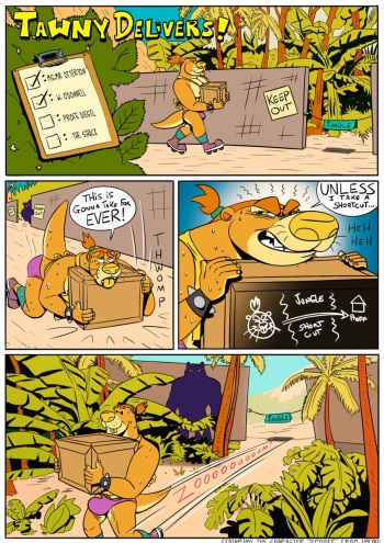 [TAWNY OTTER] Tawny Delivers cover