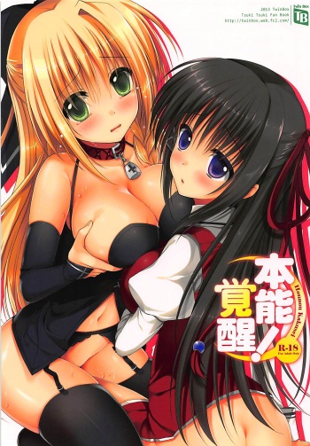 (C84) [TwinBox (Sousouman, Hanahanamaki)] Honnou Kakusei (Tsuki Tsuki!) cover