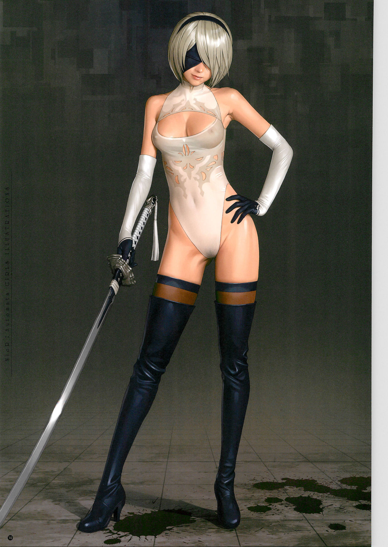 SENSUAL Vol.14 NieR：Automata GIRLS ILLUSTRATIONS 1 page 12 full