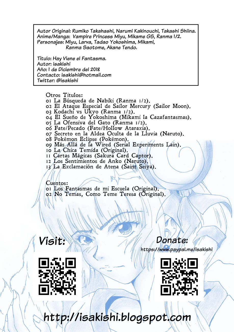 Oh, the ghost is coming! 14 page 2 full