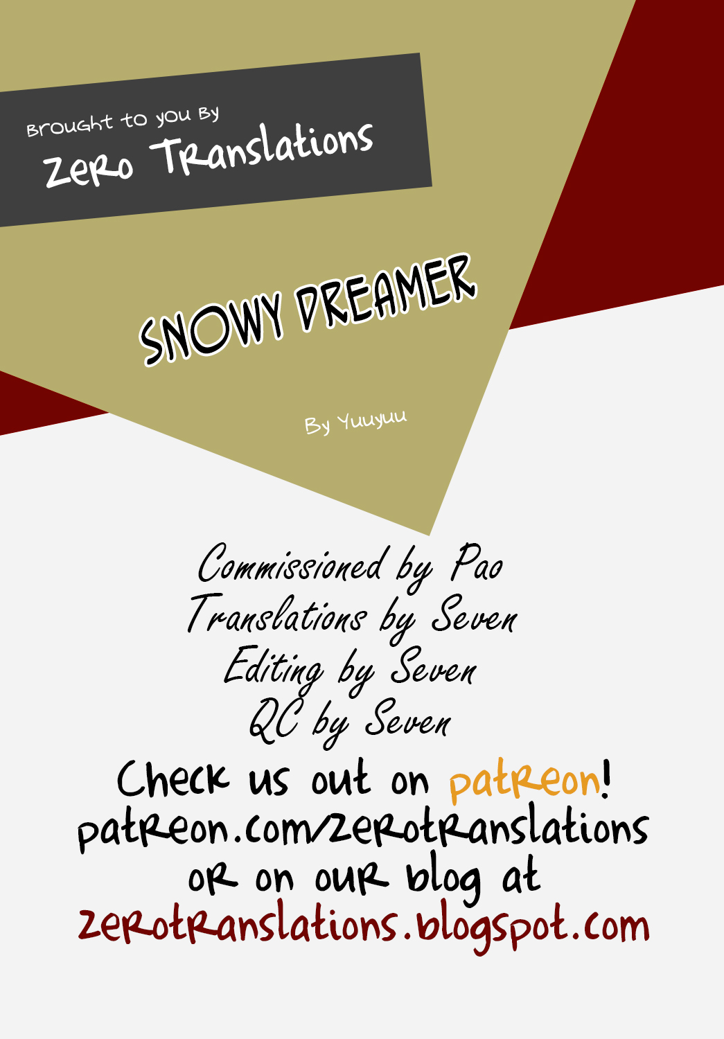 Snowy Dreamer page 11 full
