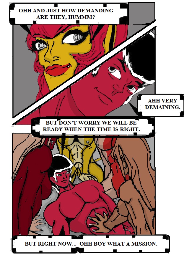 X Agency First Mission Book Three: Issue: 11, 12, 13, 14. page 11 full