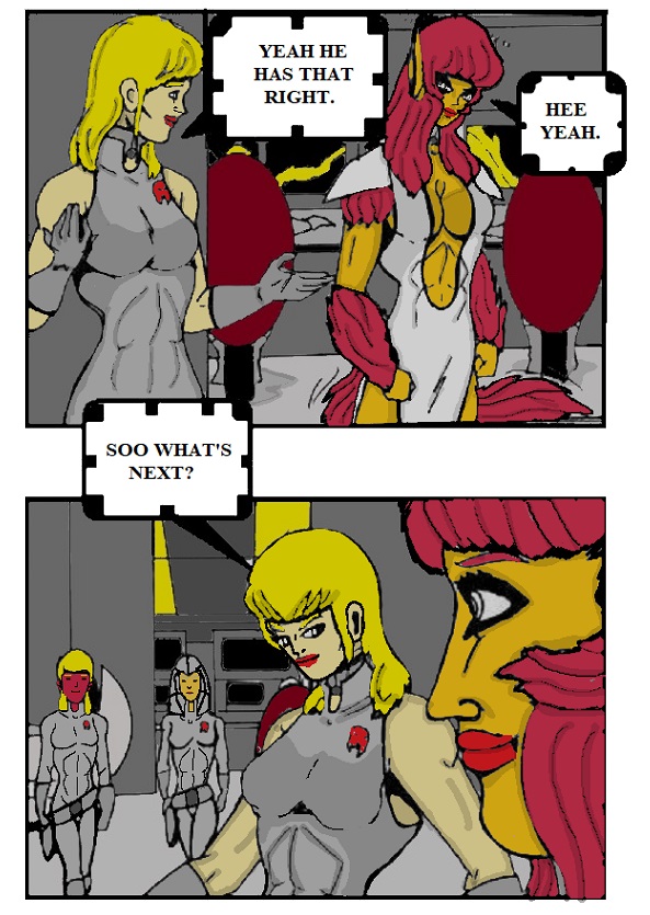 X Agency First Mission Book Three: Issue: 11, 12, 13, 14. page 12 full