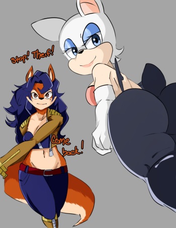 [Inuyuru] Carmelita Vs Rouge cover