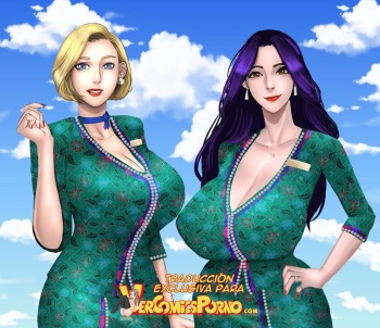 [Scarlett Ann] Milf Airline [Spanish] [Ongoing] cover