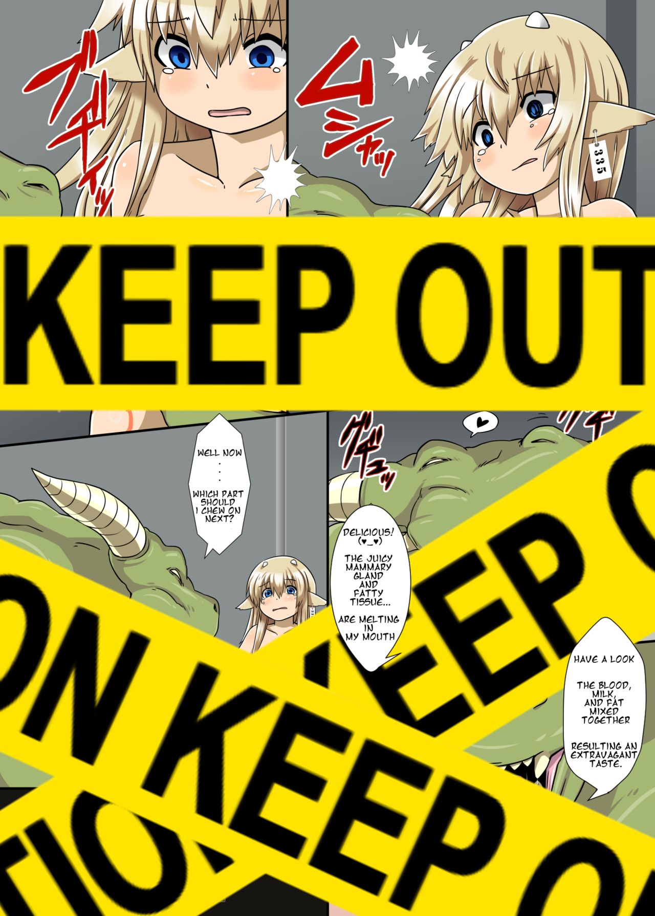 Girl Preyed Upon Monster Chapter 1 of 2 page 12 full