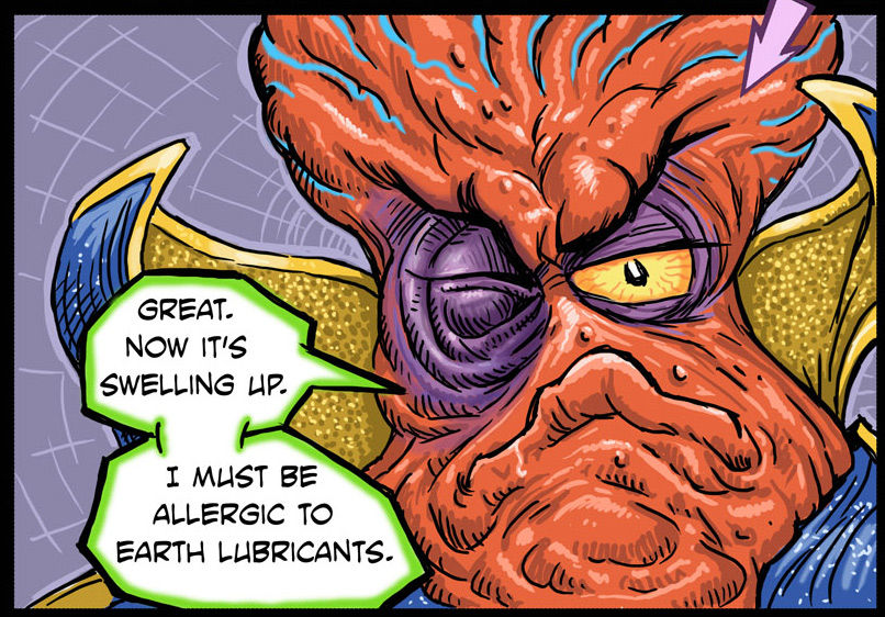 Martians Invade ! page 10 full