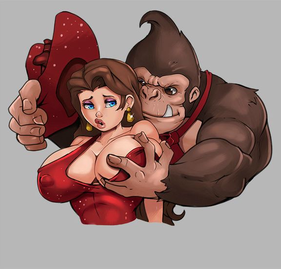 Pauline X Donkey Kong page 1 full