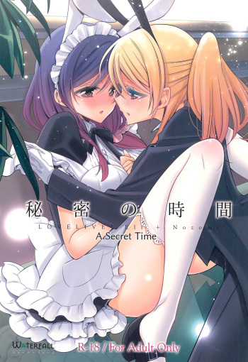 (C90) [Waterfall (Takano Saku)] Himitsu no Jikan | A Secret Time (Love Live!) [English] [tosiaki] cover