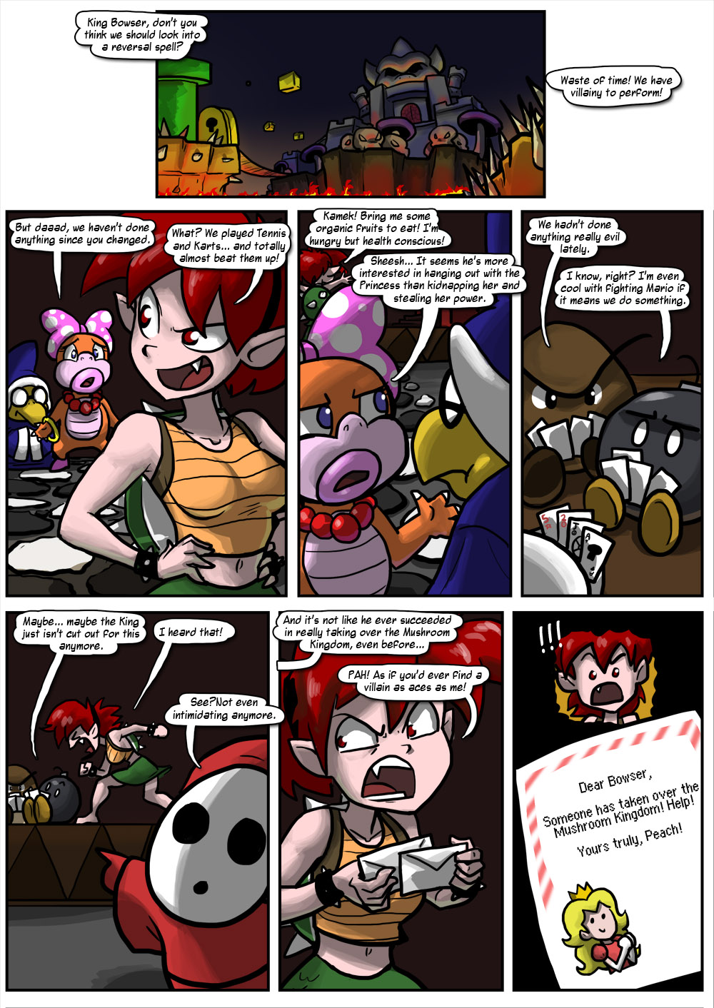 Bliss'd Bowser & Dee Best Villain page 12 full