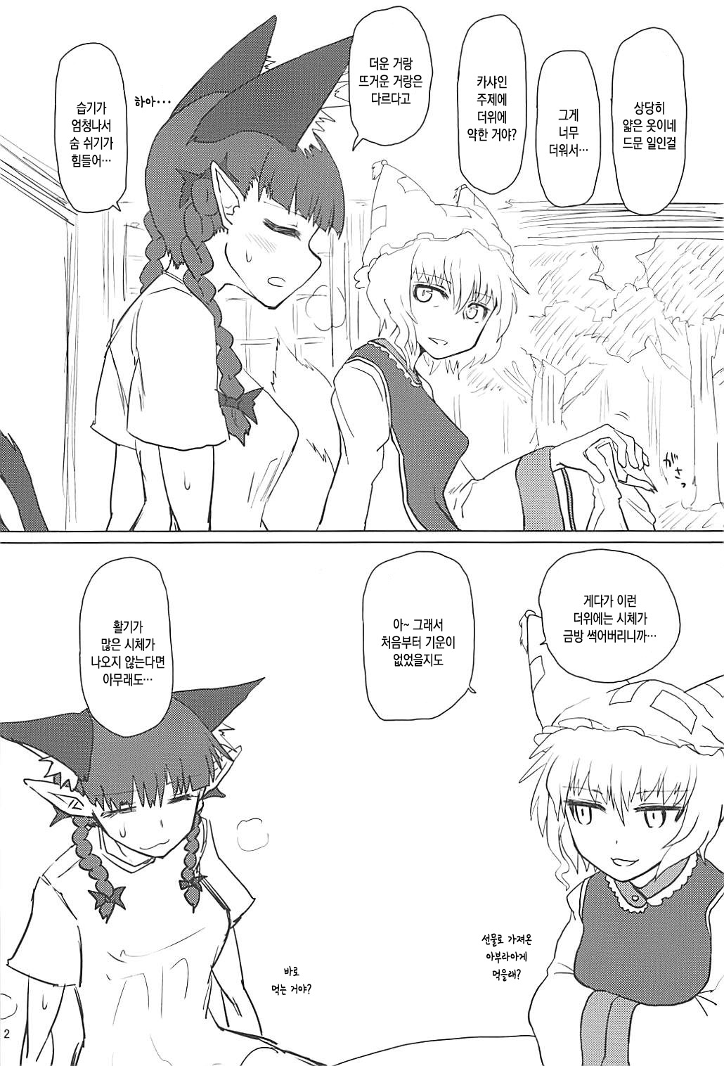 Natsu no Muregitsune | 여름의 땀차는 여우 page 3 full