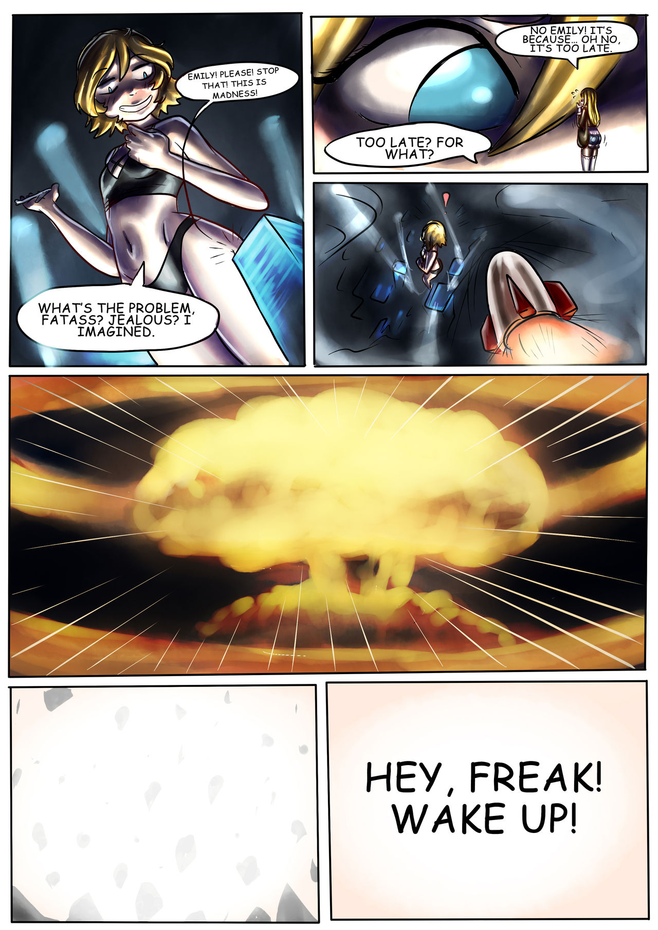 Emily's christmas dream page 9 full