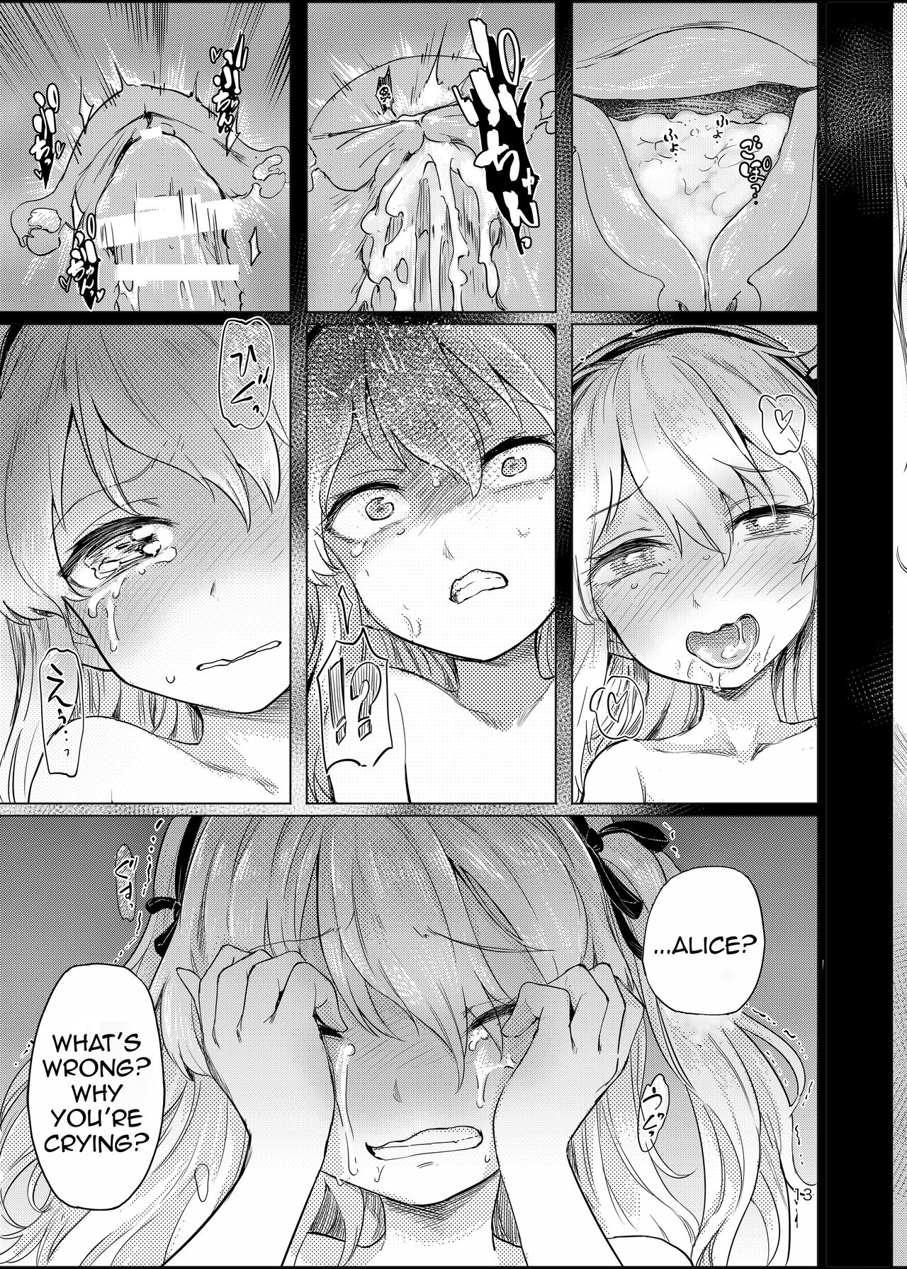 Chinpo Yakuza Miporin Boko Maso Arisu-chan Hen | Sadist Miporin Punches Masochist Pervert Alice-chan page 12 full