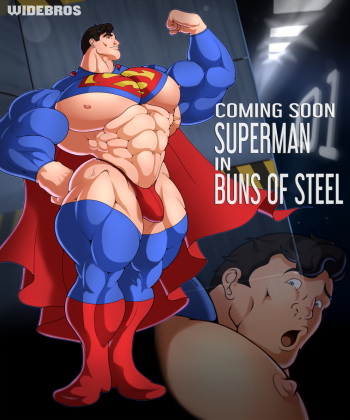 [WideBros] Superman in Buns of Steel cover