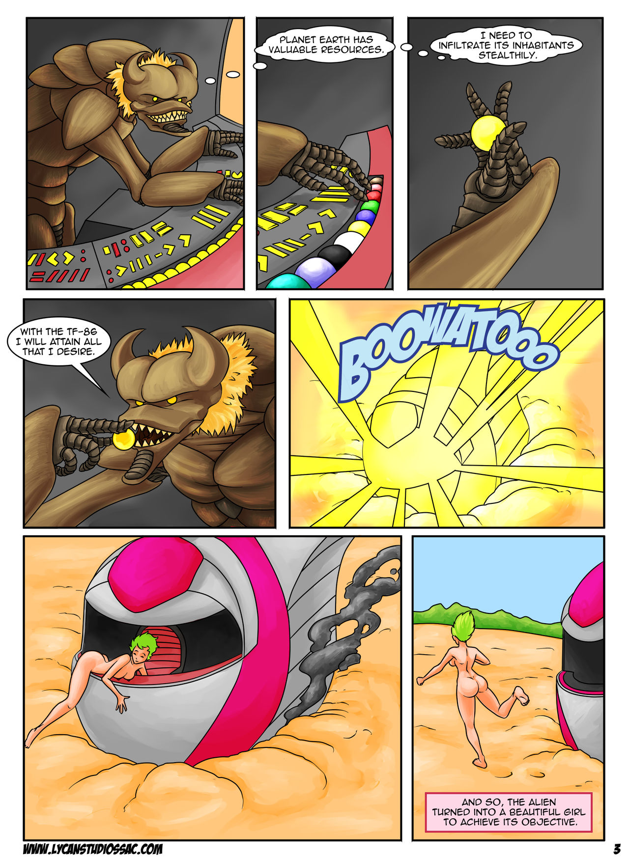 Space Gumball page 6 full