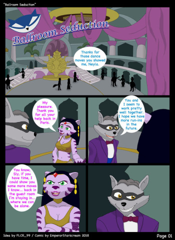 [EmperorStarscream] Ballroom Seduction (Sly Cooper) cover