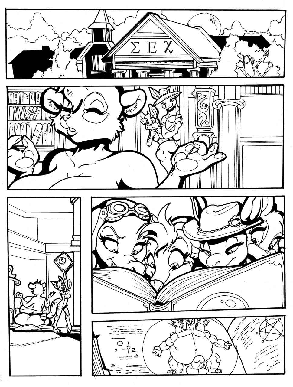 Sexy Sorority Summoning page 1 full