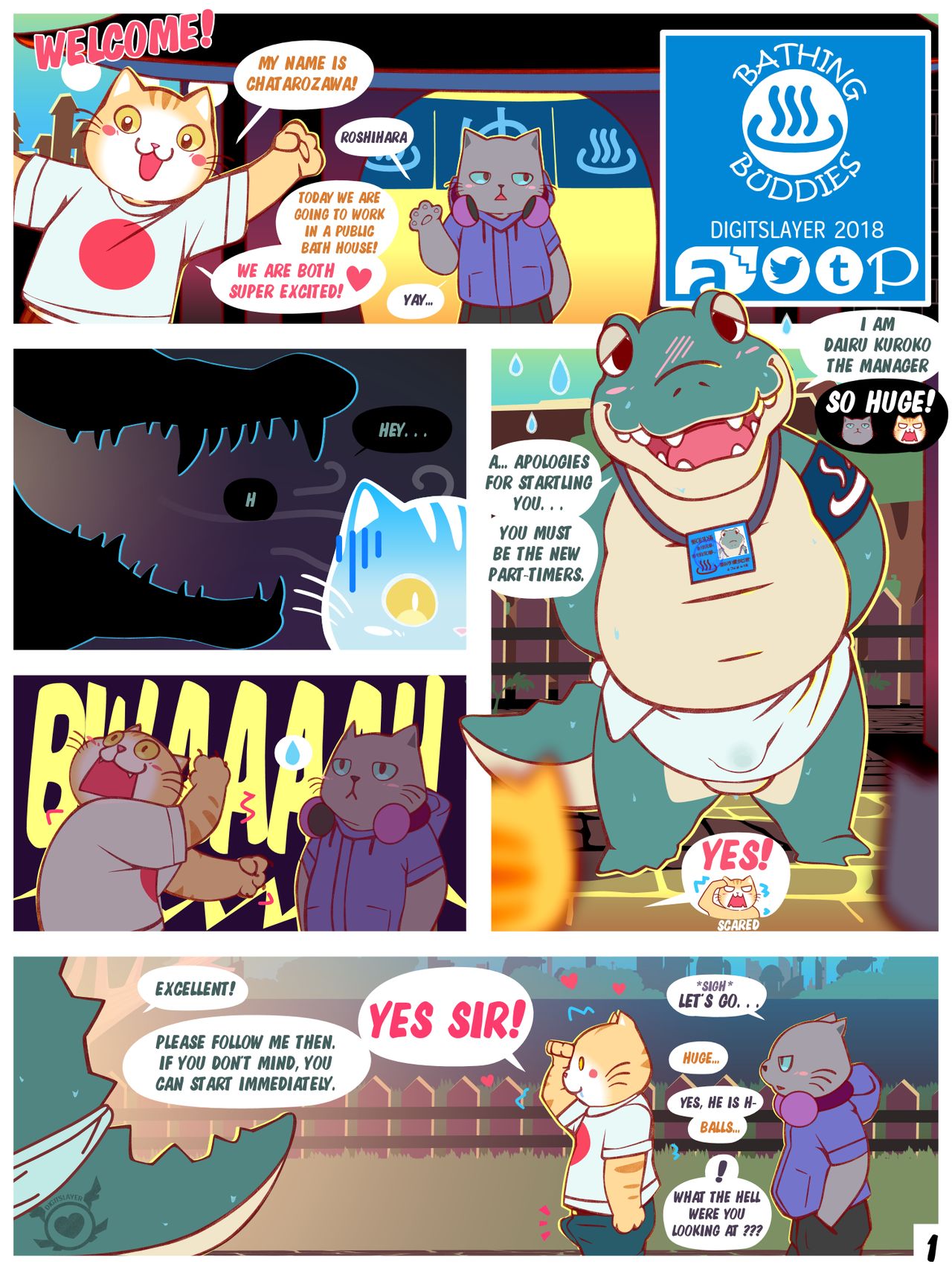Bathing Buddies page 1 full