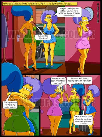 In the Bath with the Aunts - The Simpsons (English) cover