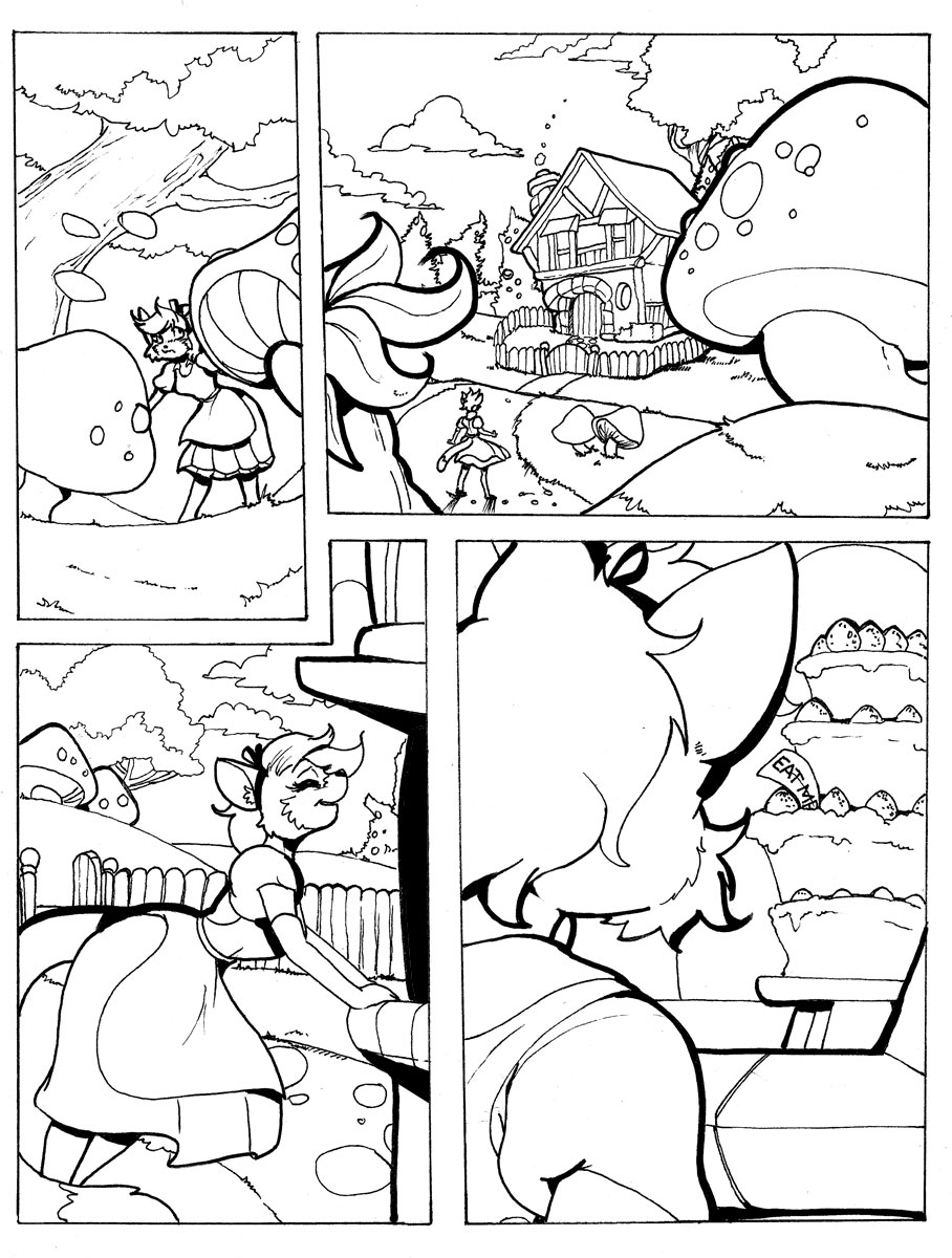 Hypette Through the Looking Glass page 1 full