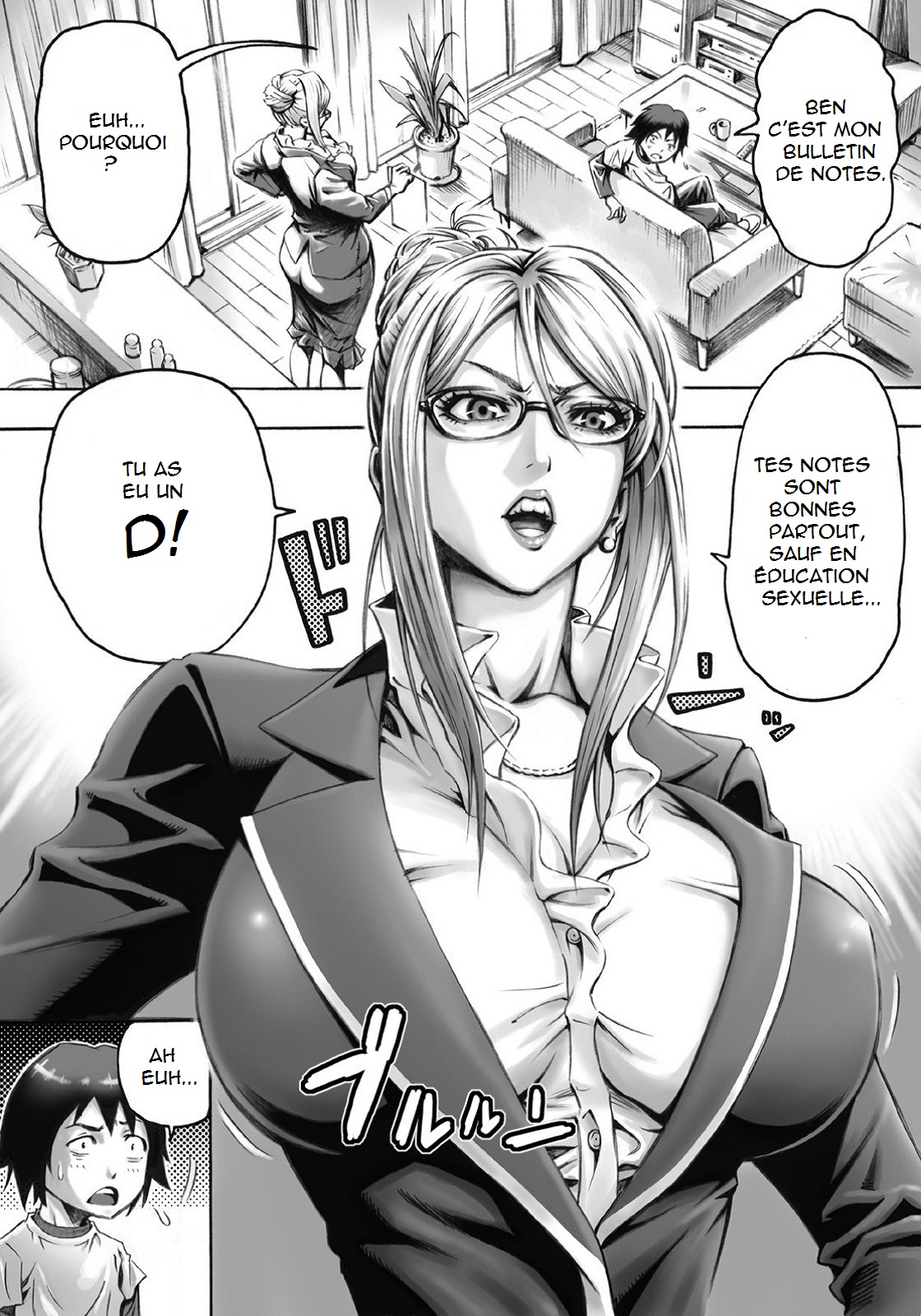 S-kke Mama no Kibishii Kozukuri Seikyouiku | Sadistic Mother's Harsh Baby-Making Sex Education page 3 full