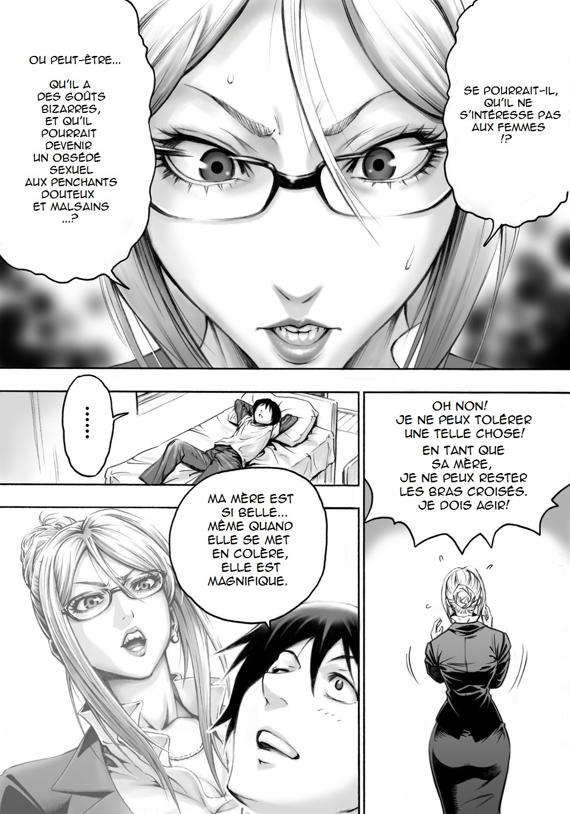 S-kke Mama no Kibishii Kozukuri Seikyouiku | Sadistic Mother's Harsh Baby-Making Sex Education page 5 full