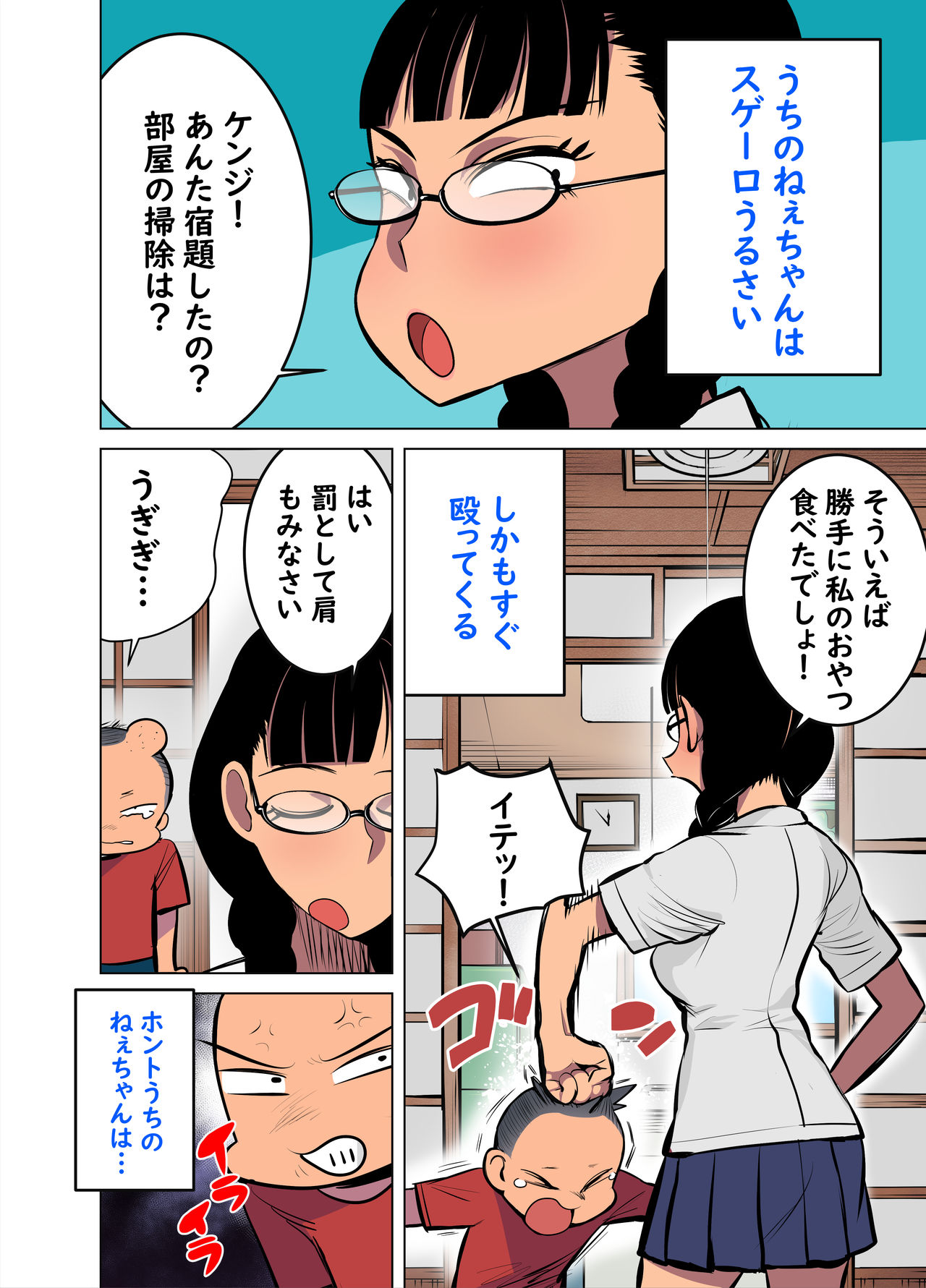 Namaiki na Ane ni Ikisugita Itazura page 3 full