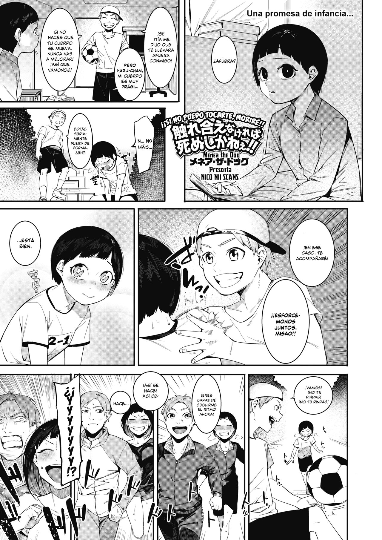 Fureaenakereba Shinu Shikanee!! | ¡¡Si No Puedo Tocarte, Moriré!! page 1 full