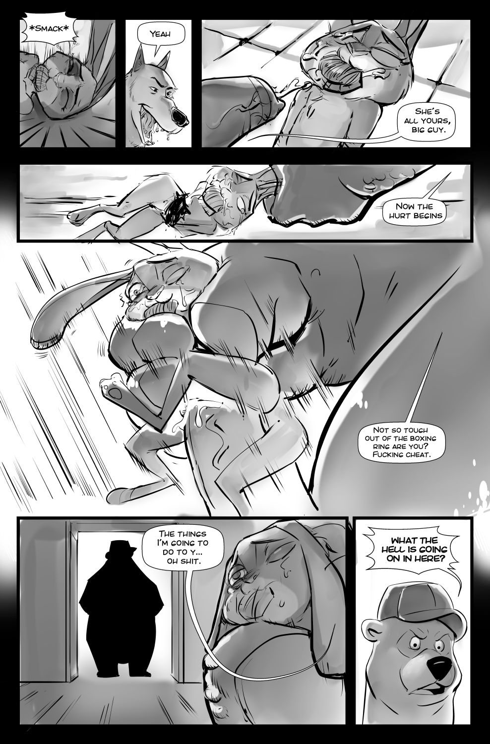 Police Zootality page 4 full