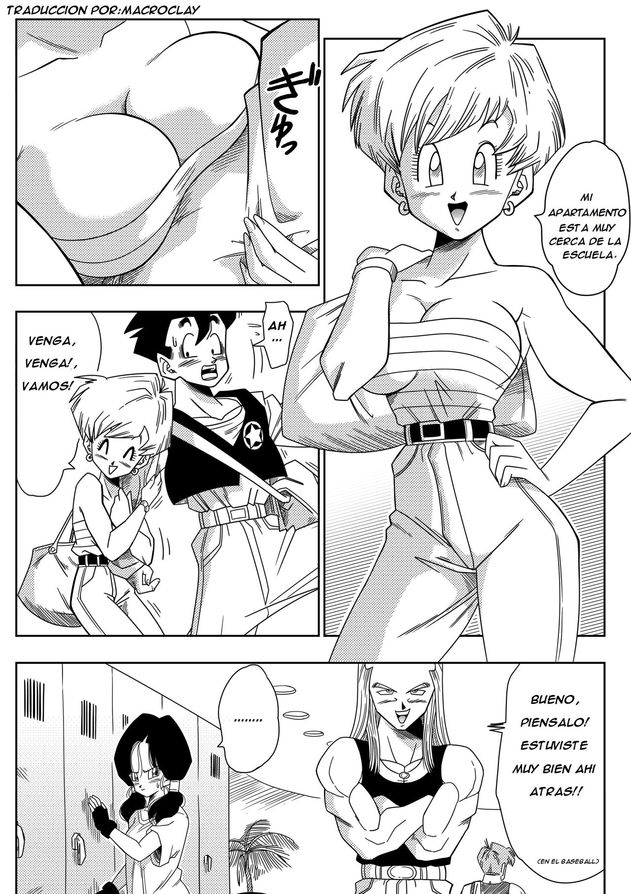 LOVE TRIANGLE Z - Gohan, Erasa to Deau page 4 full