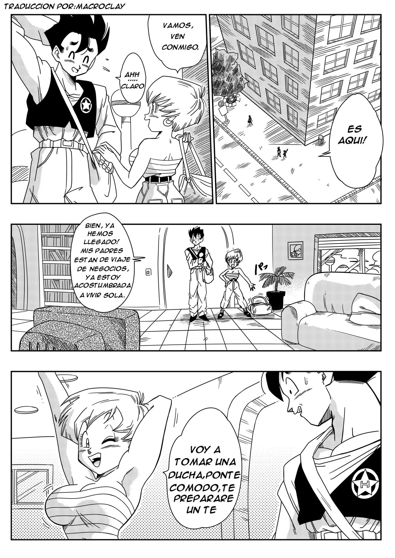 LOVE TRIANGLE Z - Gohan, Erasa to Deau page 5 full