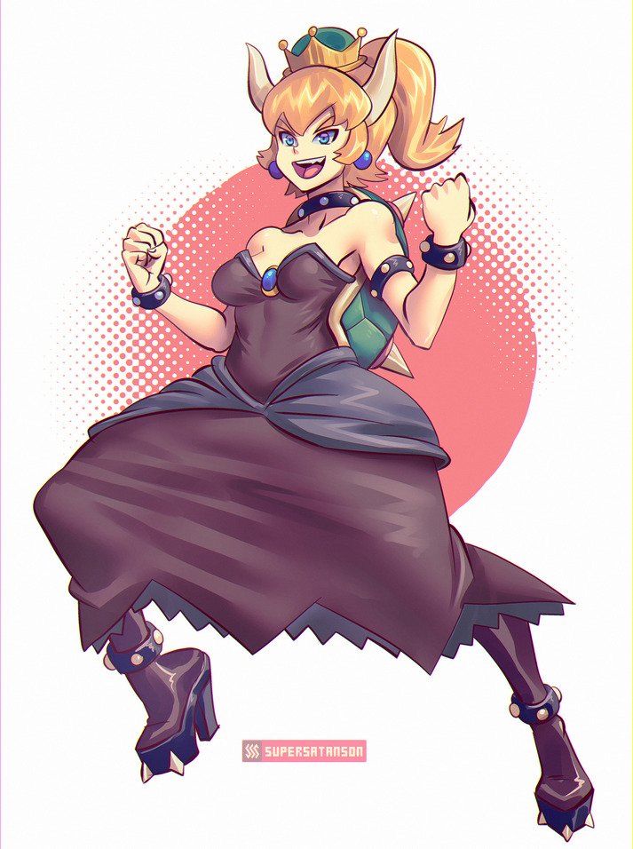 Bowsette/Peacher Super Crown Fanart page 9 full