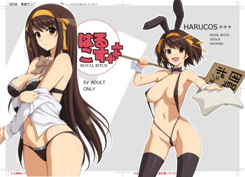 [Royal Bitch (haruhisky)] HARUCOS+++ (Suzumiya Haruhi no Yuuutsu) [Digital] cover