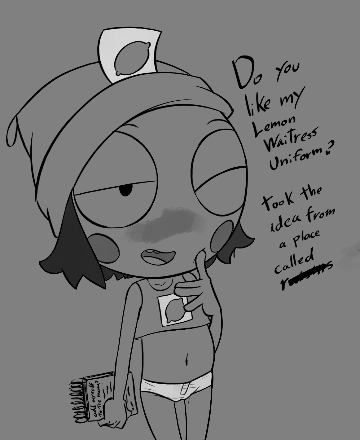 Sarah and Duck Gray Scale Set page 11 full