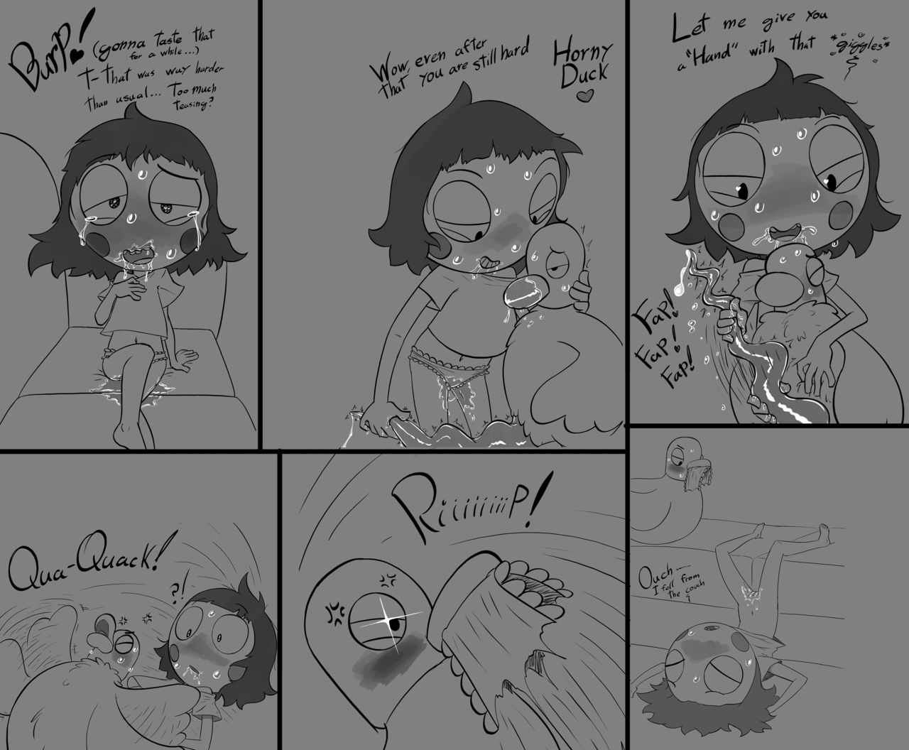 Sarah and Duck Gray Scale Set page 5 full