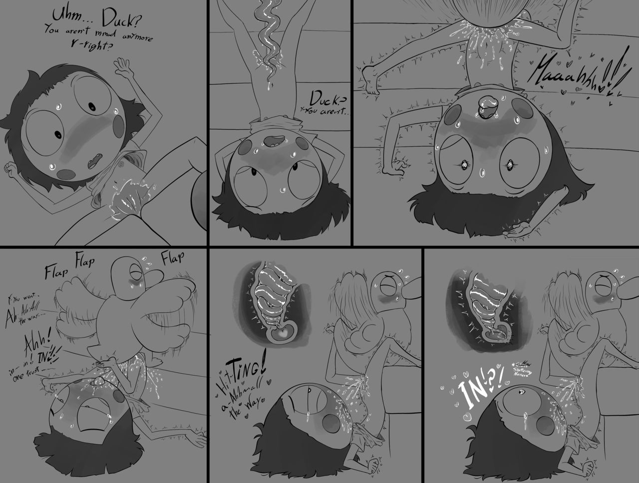 Sarah and Duck Gray Scale Set page 6 full