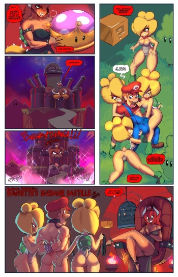 [Fred Perry] Bowsette's Bondage Bastille (New Super Mario Bros. U Deluxe) cover