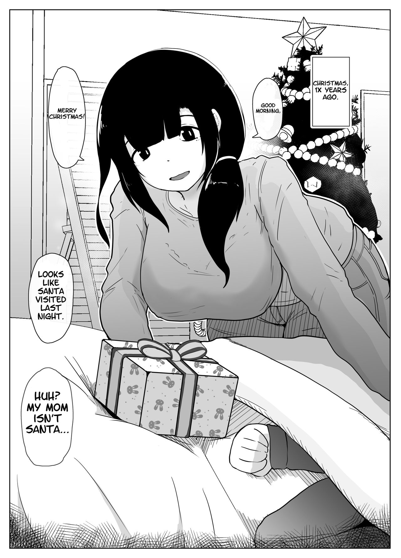 Christmas no Boshi Kan |  Christmas with Mom page 1 full