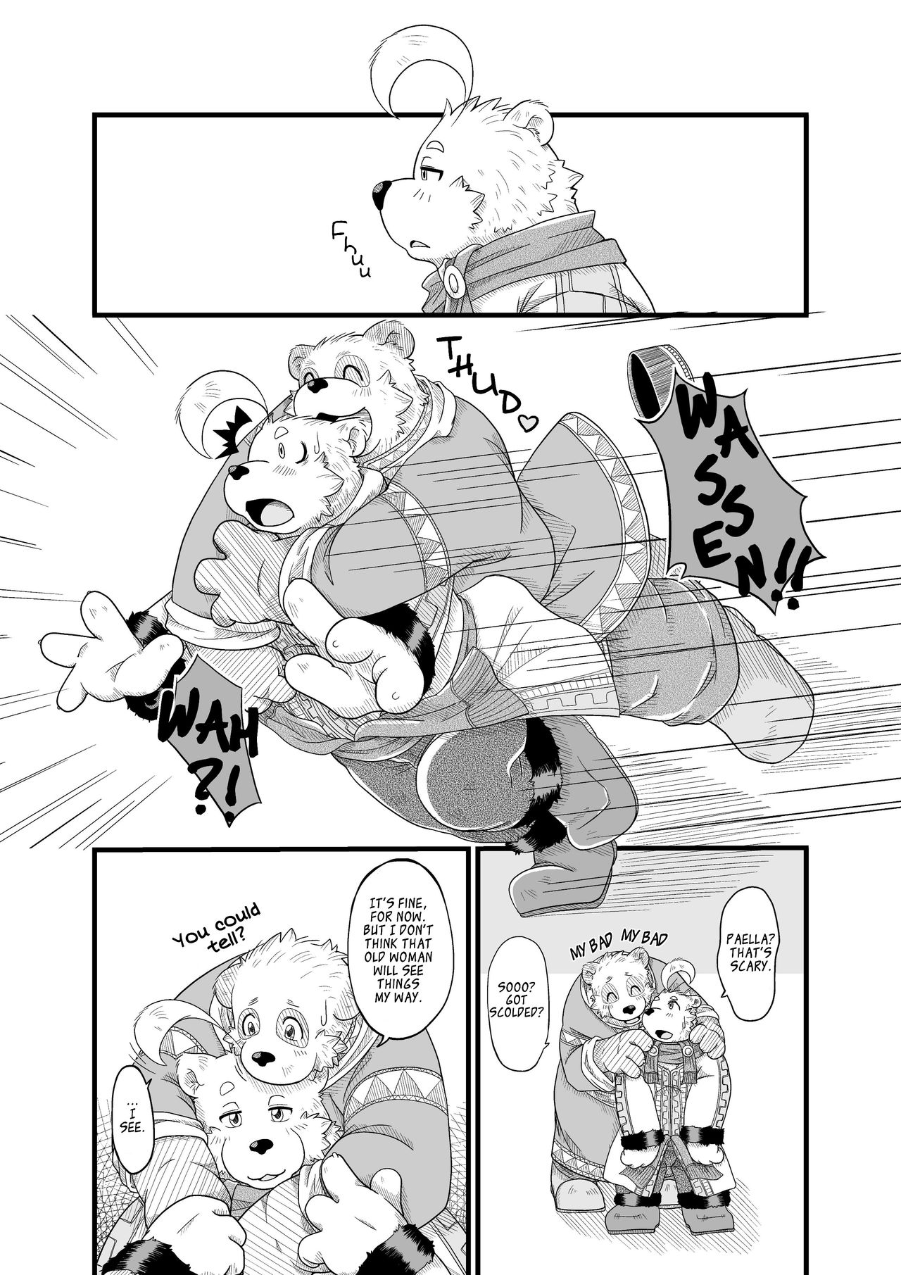Hoshiyomi no Inu Tsukihami no Kuma 5 | The dog & the bear: The poet of the stars & the partaker of the moon 5 page 12 full