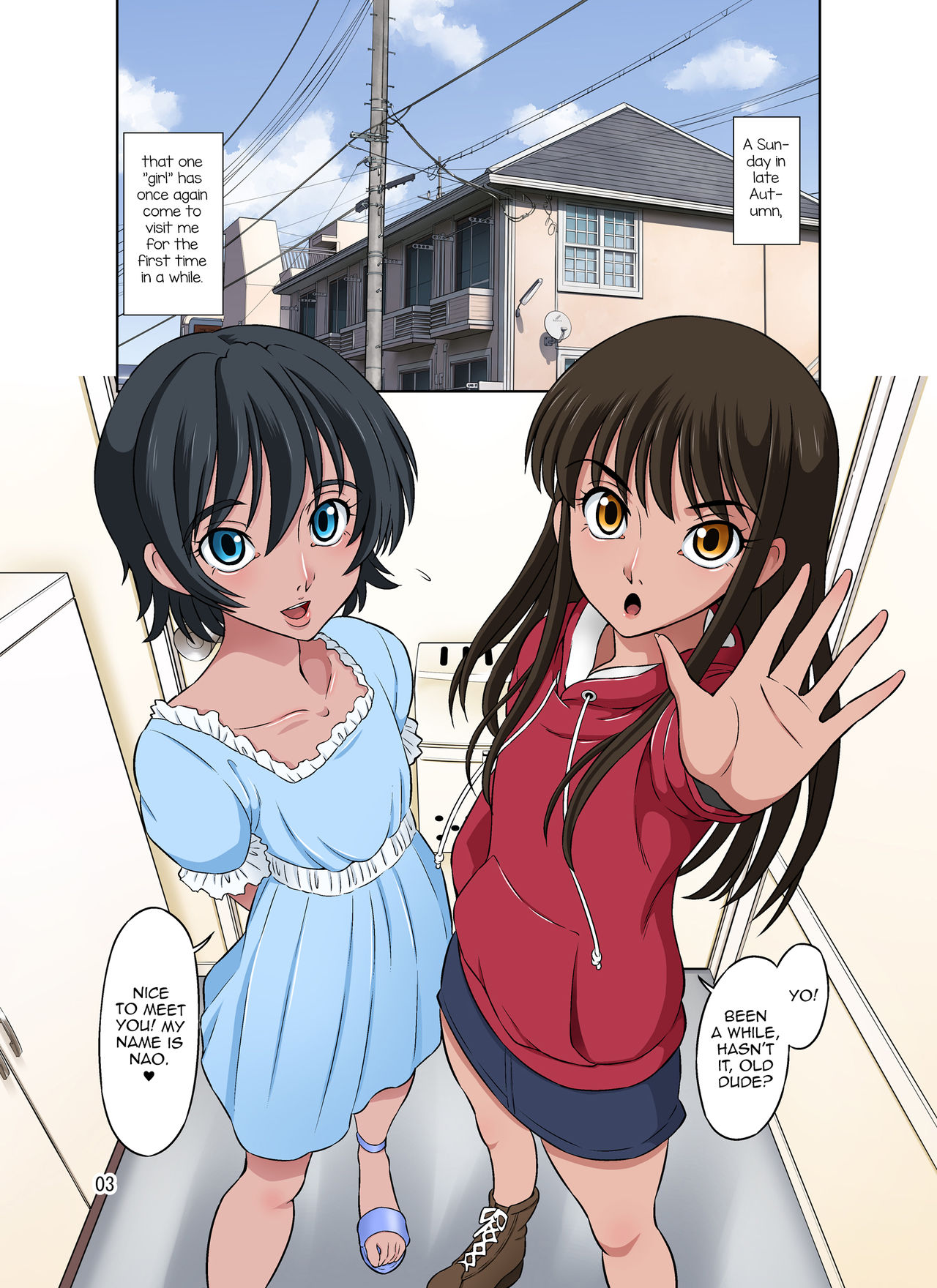 Aoi to Nao-chan ~Tanoshii Otokonoko Enkou~ page 3 full