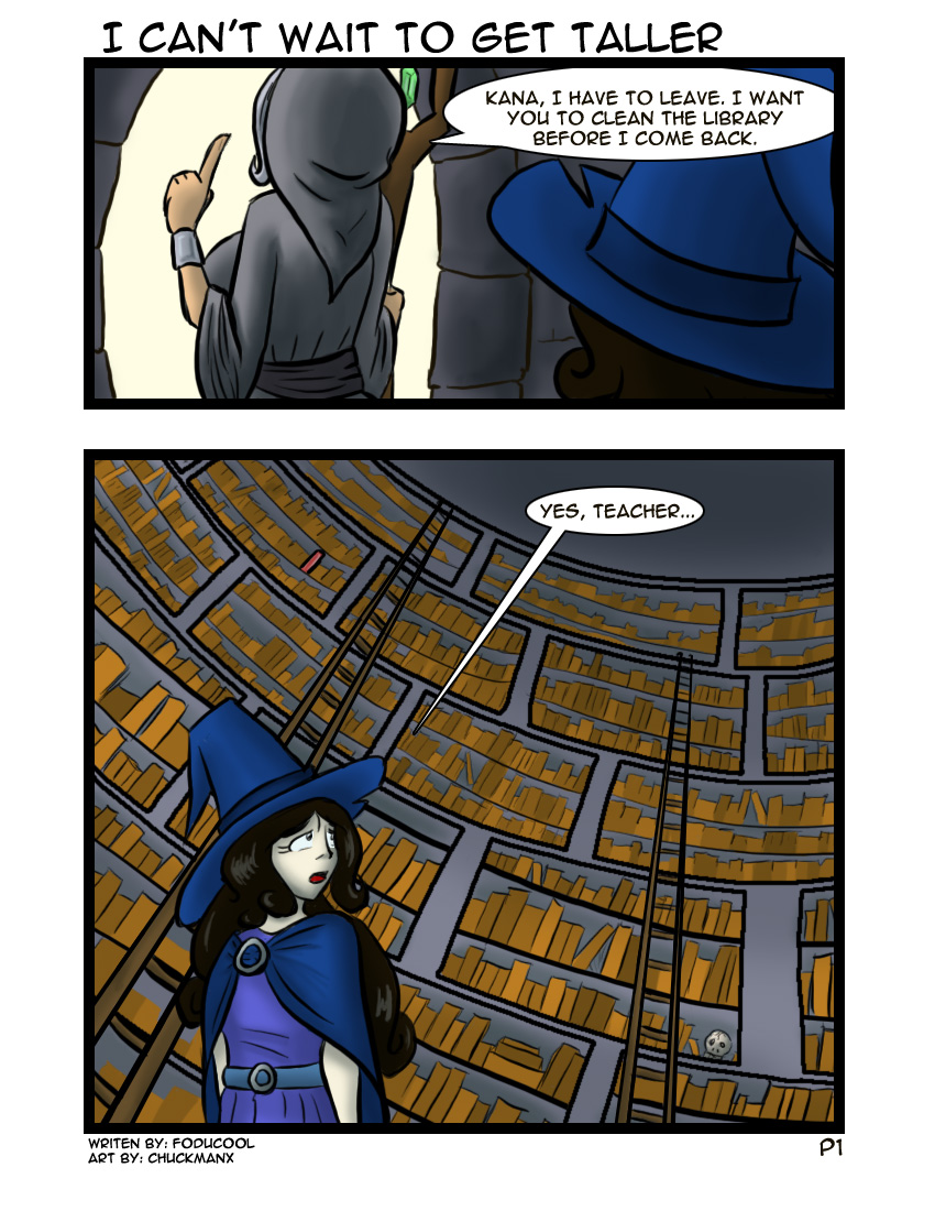 I Can't Wait to Get Taller page 1 full