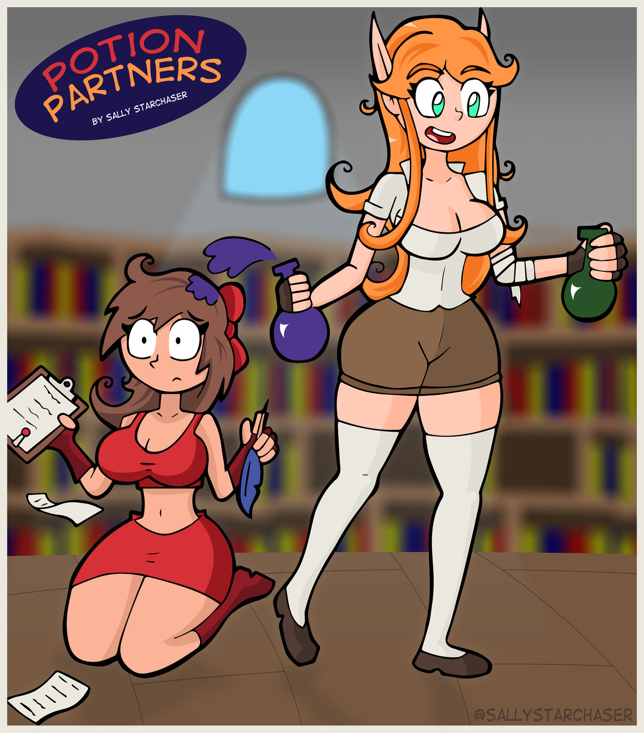 Potion Partners! - Page 1 - Comic Porn XXX