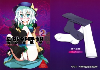 (Reitaisai 6) [Usotsukiya (Oouso)] Touhou Kutsushita Bon 2 | 동방양말책2 (Touhou Project) [Korean] [Hellven] cover