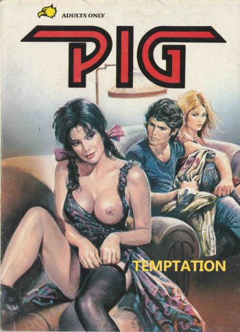PIG #19  "TEMPTATION" - ENGLISH cover