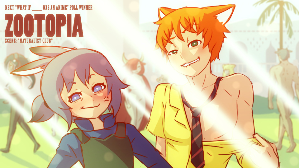 What if Zootopia was an Anime page 1 full
