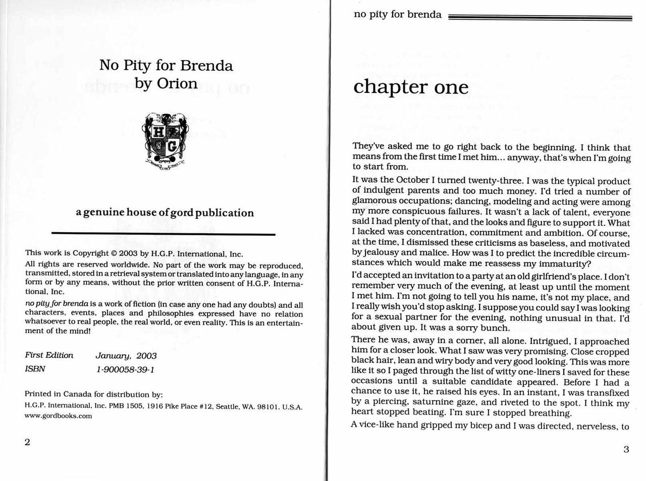 Benson - No Pity For Brenda page 4 full
