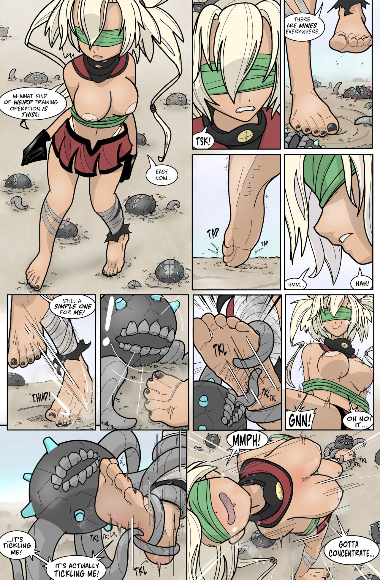 Musashi's Tickling Training page 1 full